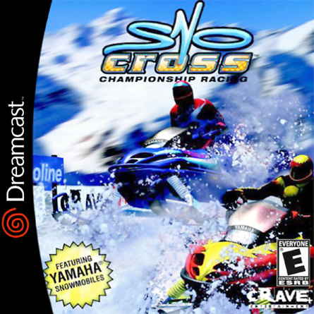 SnoCross Championship Racing box art for Sega Dreamcast